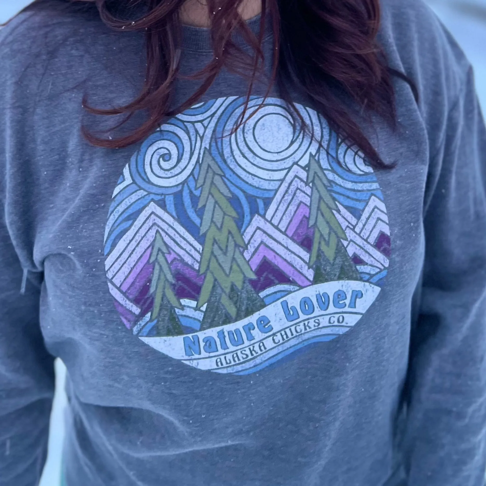 Nature Lover Artistic Crewneck