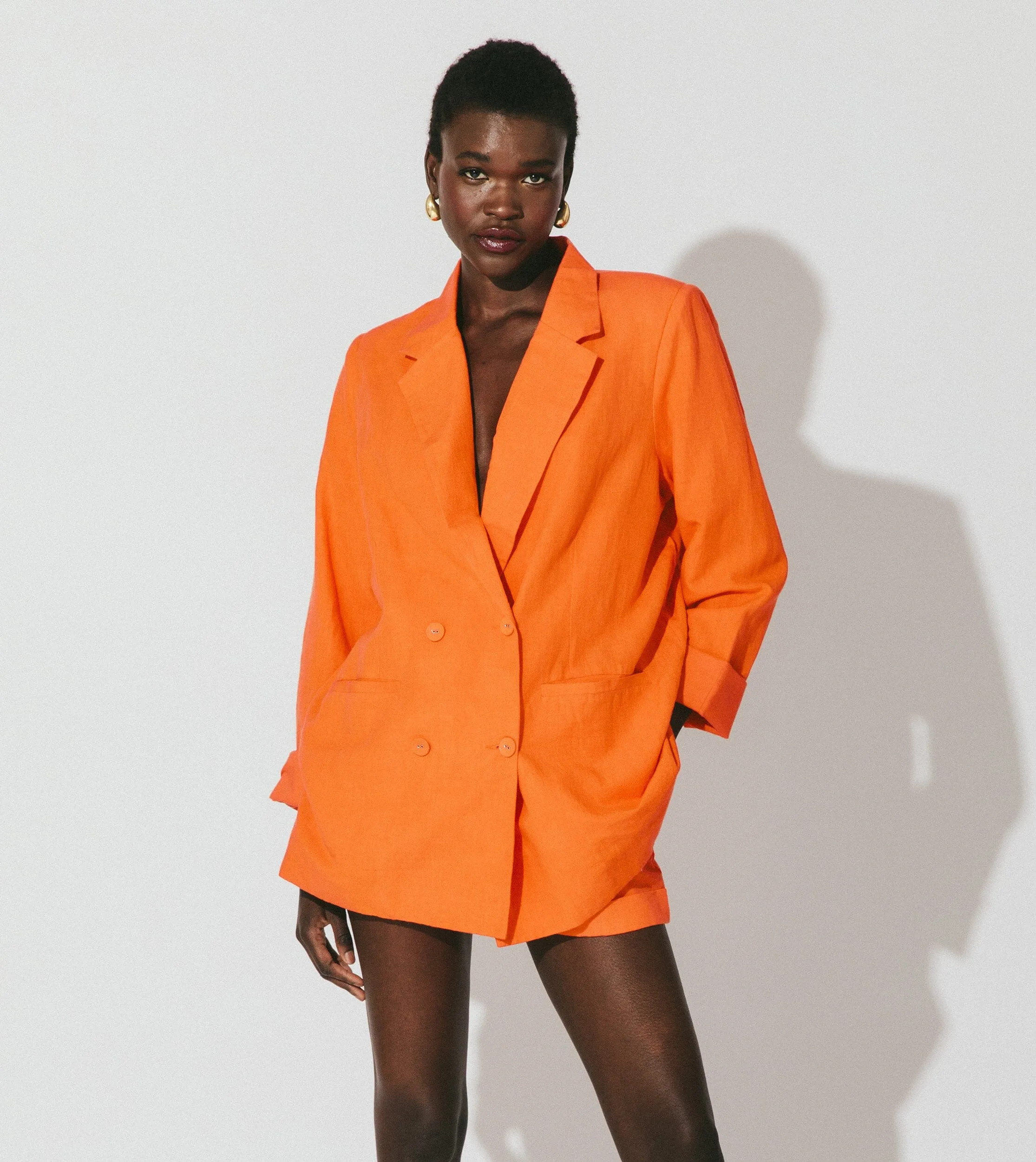 Prescott Jacket | Tigerlily Orange