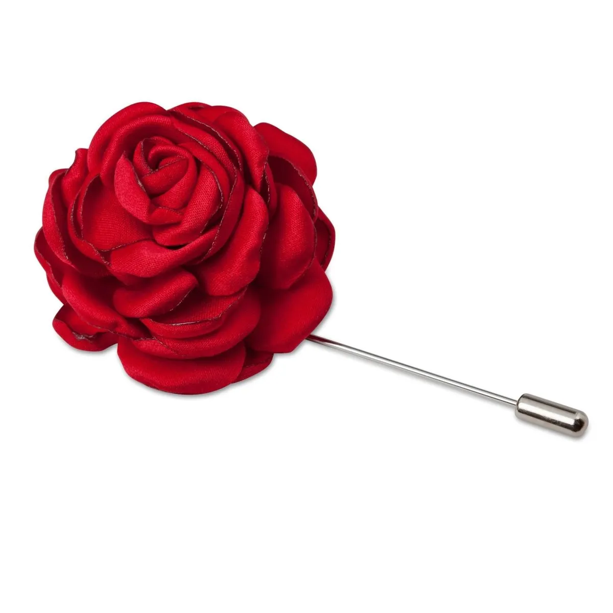 Red Rose Lapel Pin