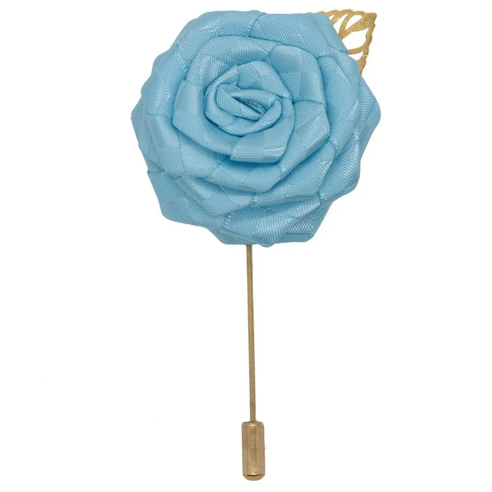 Satin Rose Lapel Pin