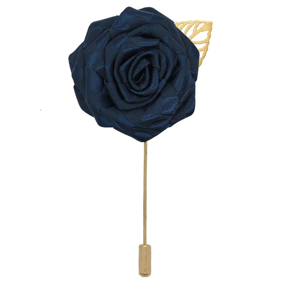 Satin Rose Lapel Pin