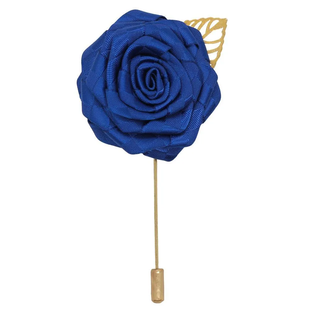 Satin Rose Lapel Pin