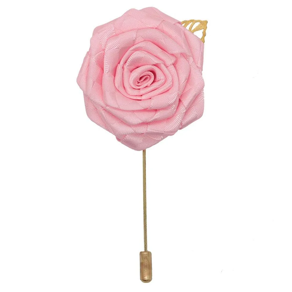 Satin Rose Lapel Pin