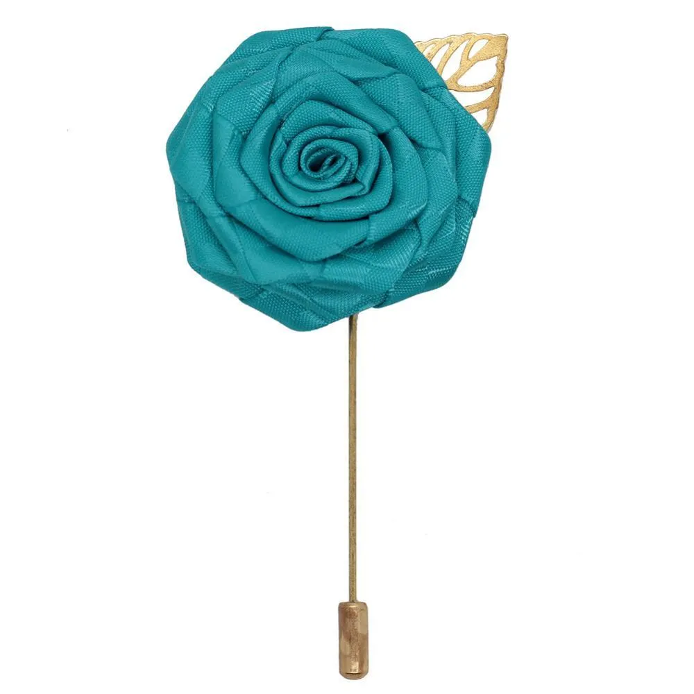 Satin Rose Lapel Pin