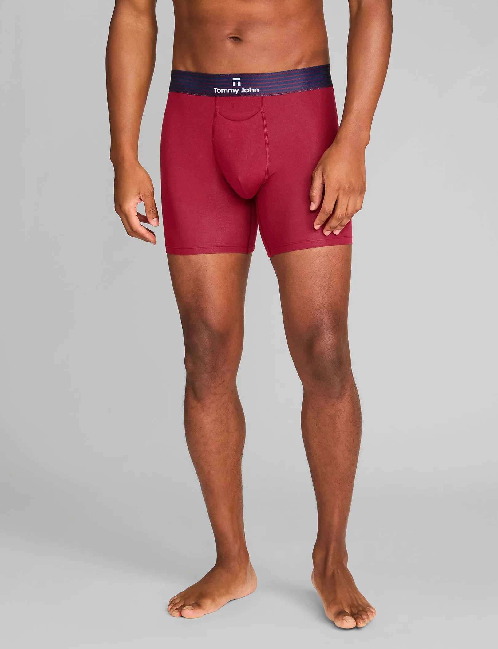 Second Skin Mid-Length Boxer Brief 6"