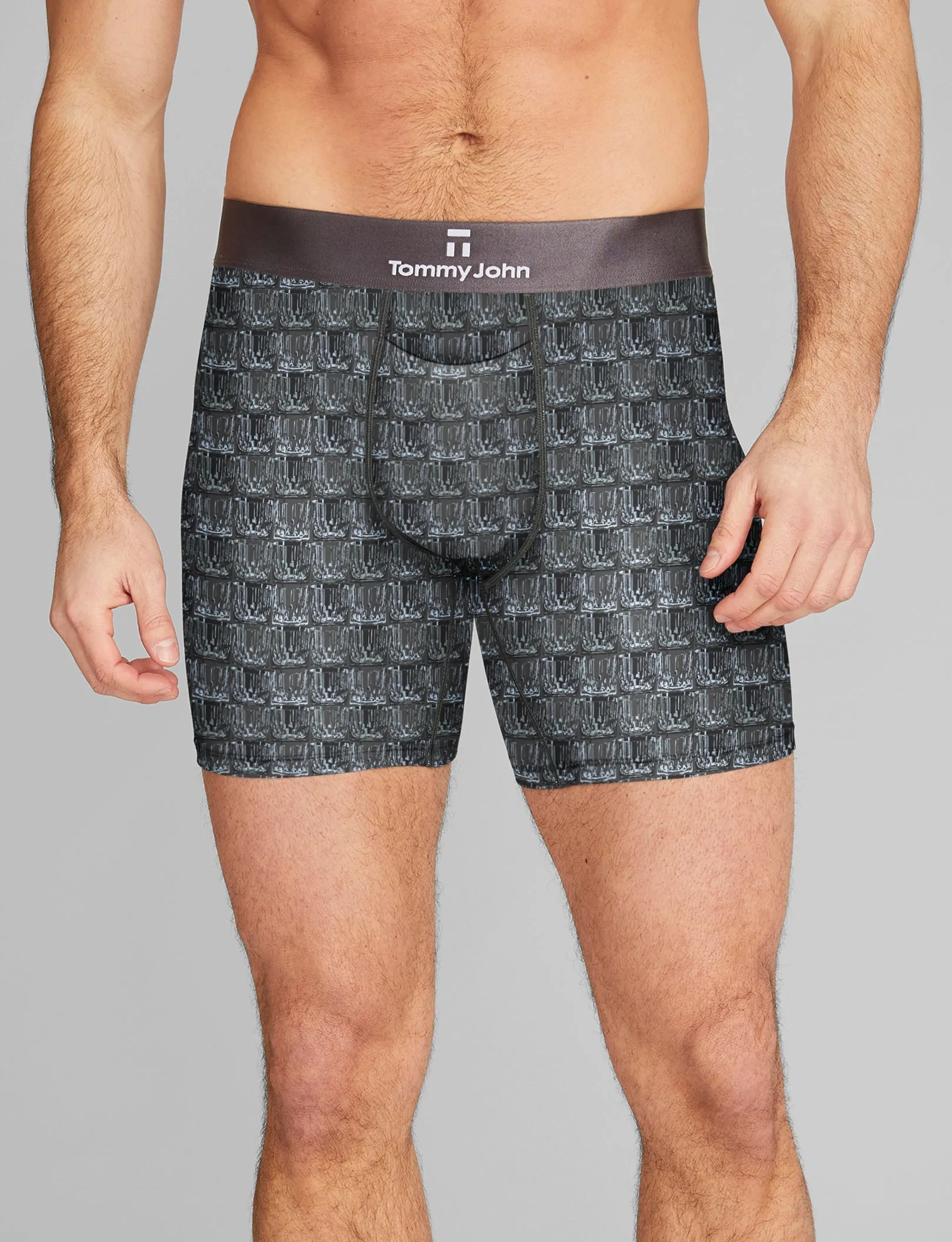 Second Skin Mid-Length Boxer Brief 6"