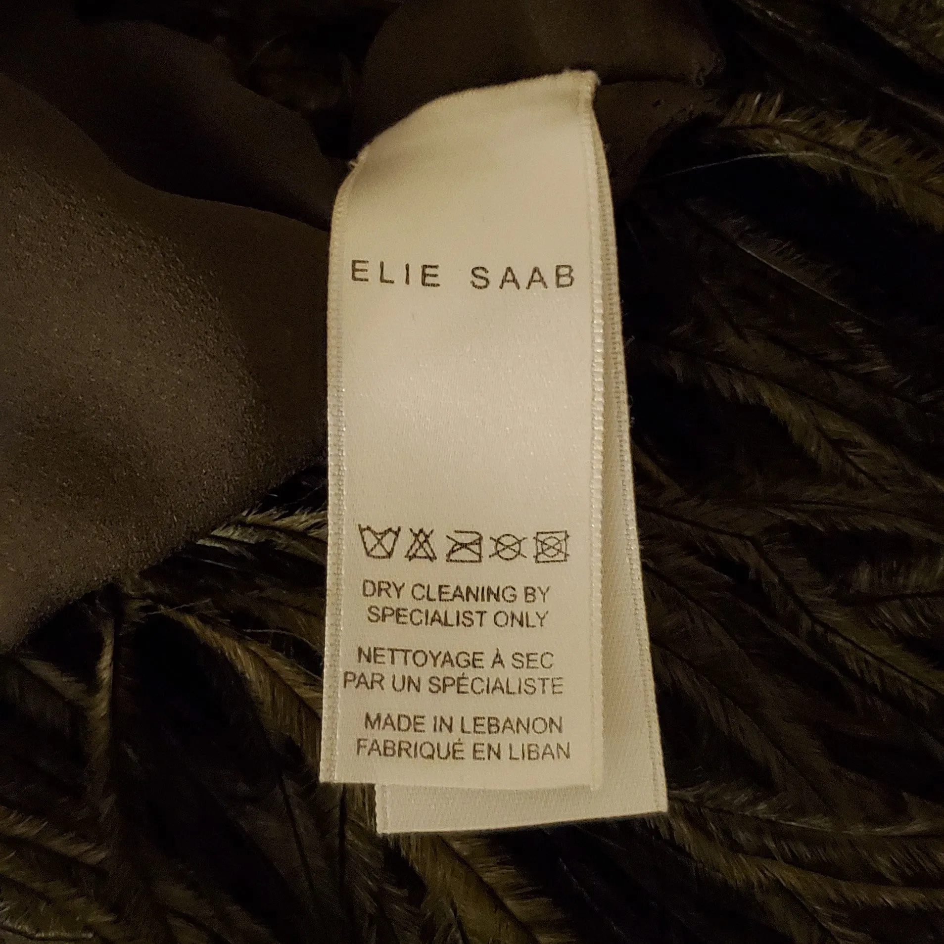 SOLD Rare Elie Saab Sequoia Bolero Vest with Silk Lining SZ 4