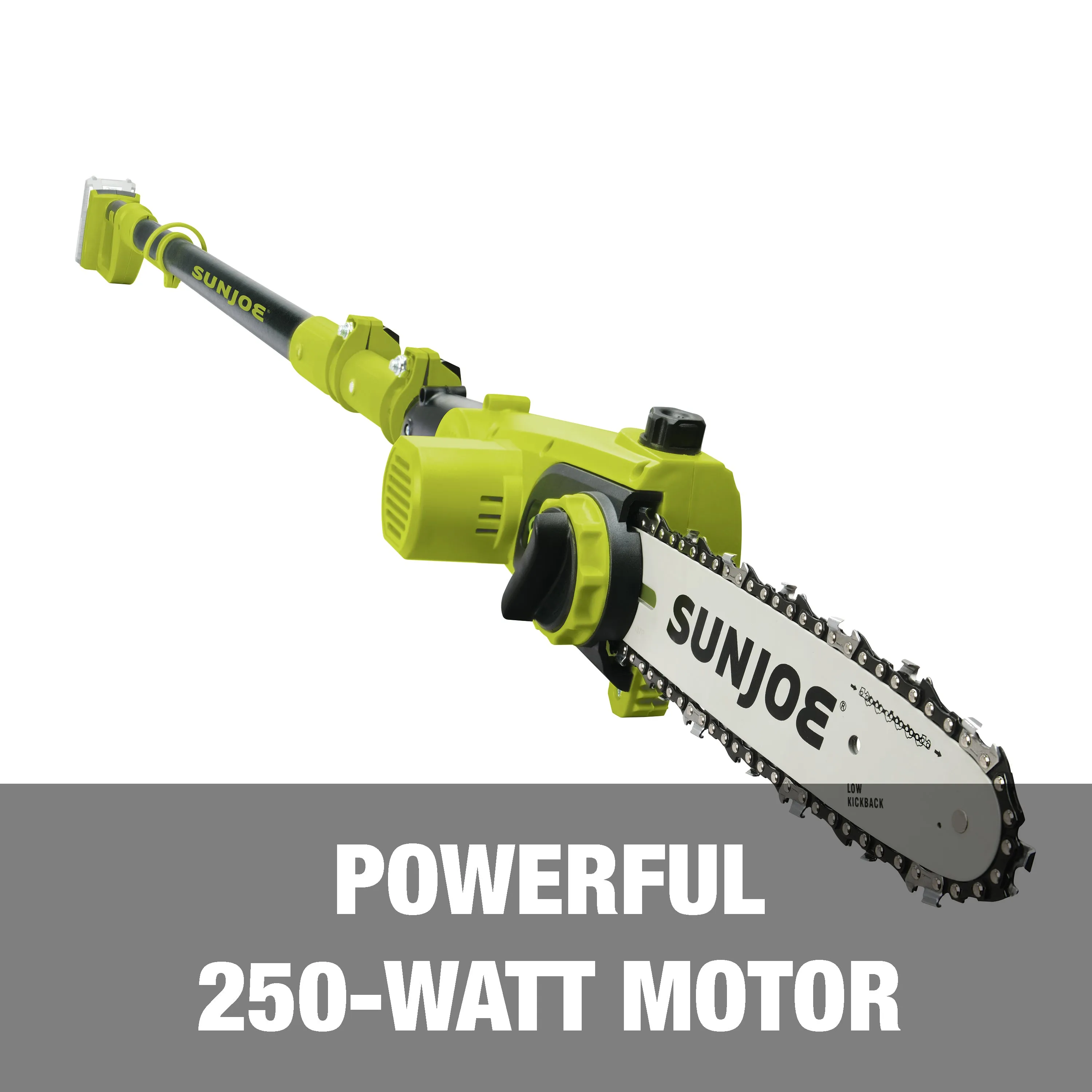 Sun Joe 24V-PS10-LTE 24-Volt* IONMAX Cordless Telescoping Pole Chainsaw | 10-inch | W/ 2.0-Ah Battery   Charger