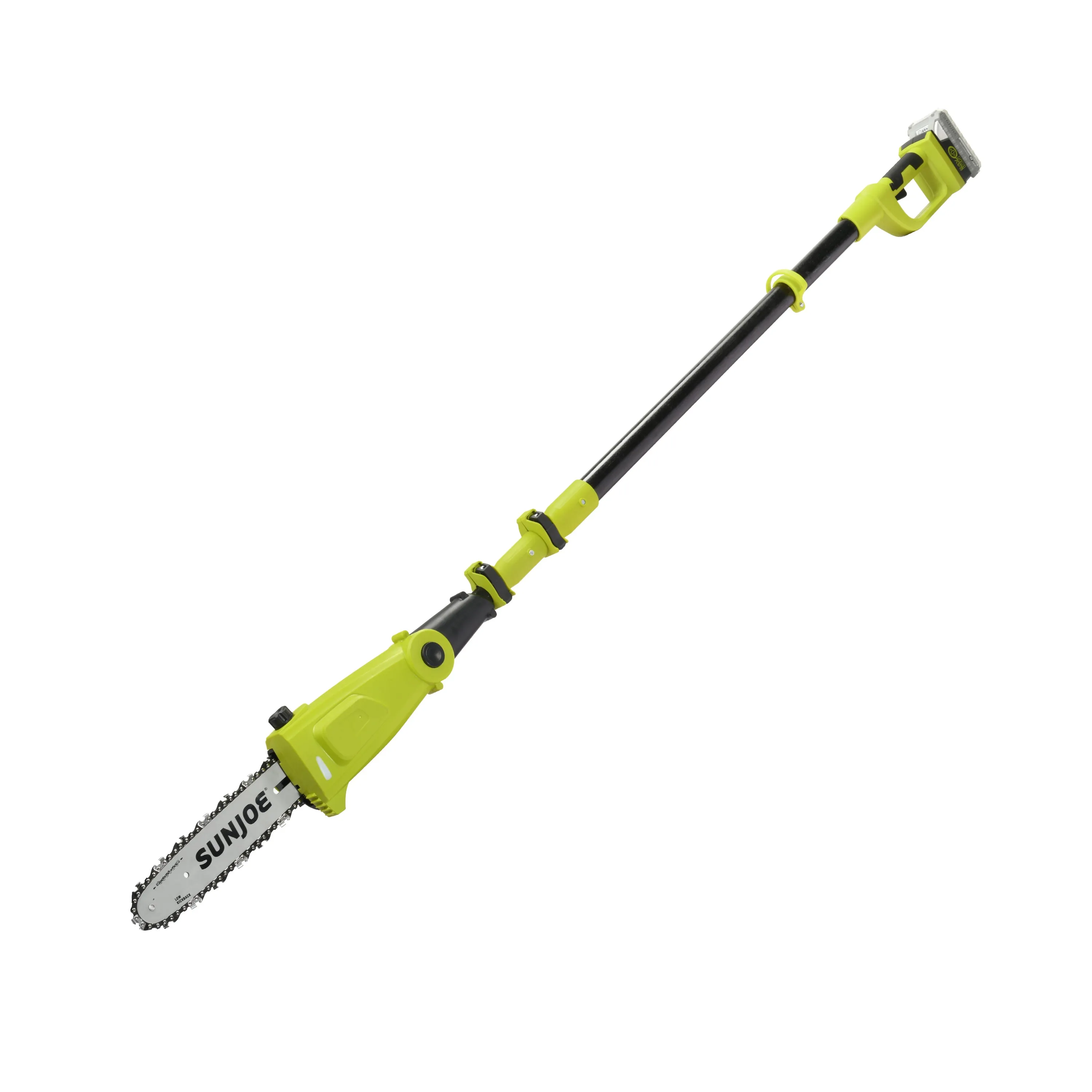 Sun Joe 24V-PS10-LTE 24-Volt* IONMAX Cordless Telescoping Pole Chainsaw | 10-inch | W/ 2.0-Ah Battery   Charger