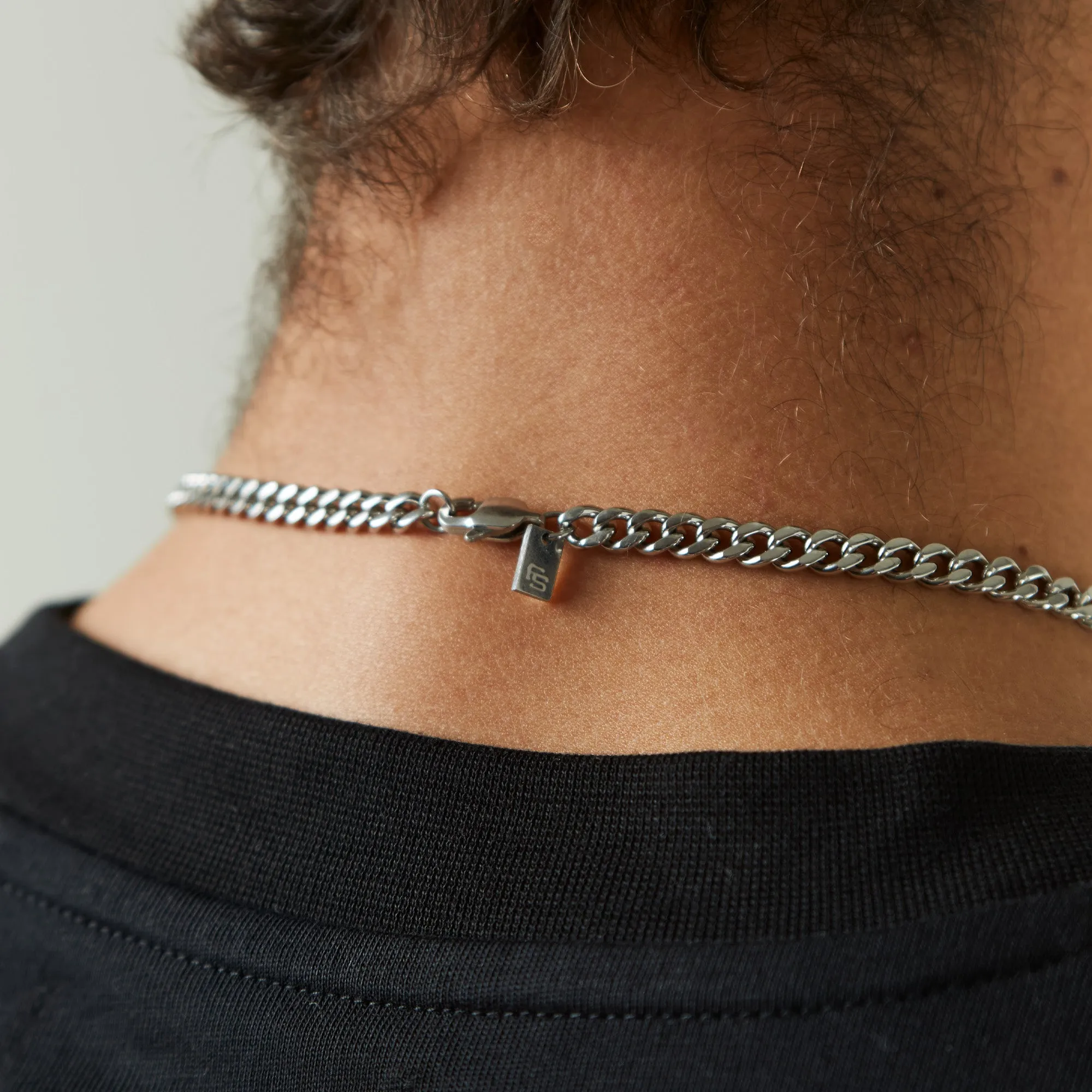 Thick Cuban Chain | Silver