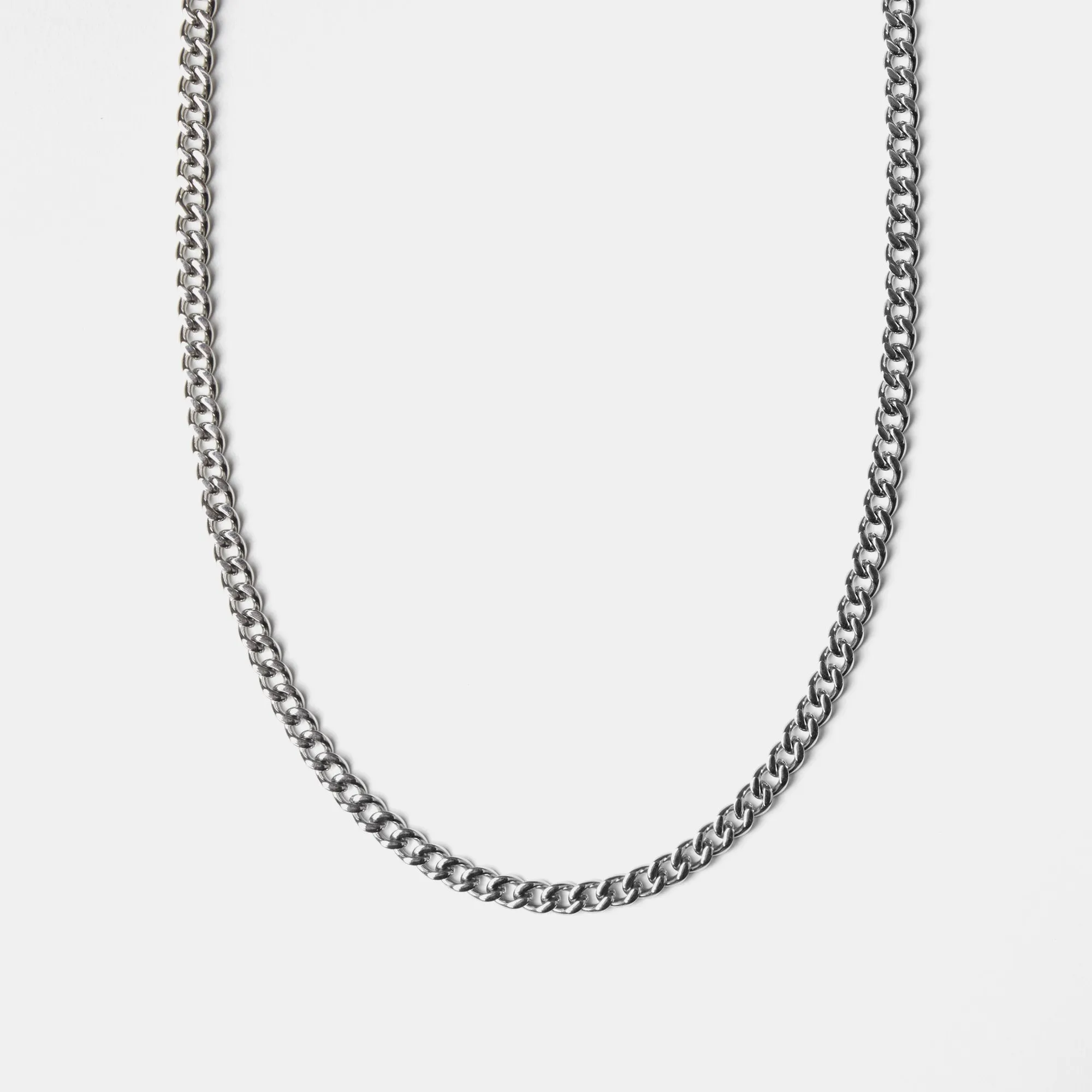 Thick Cuban Chain | Silver