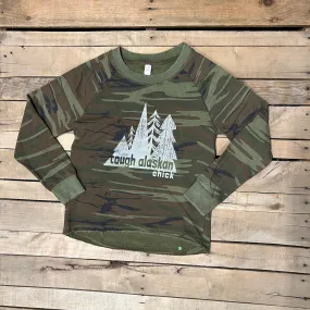 Tough Alaskan Chick Crewneck