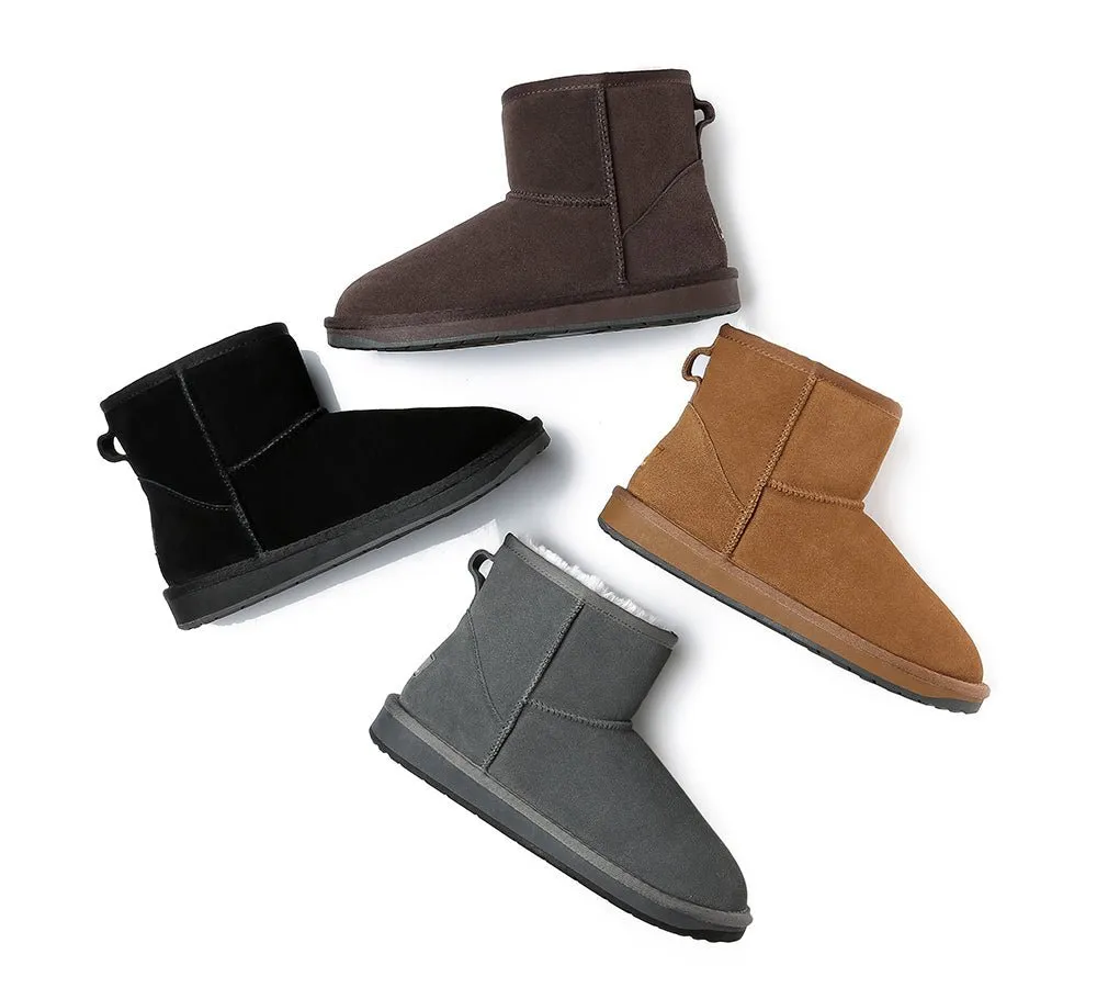 Unisex Double Faced Sheepskin Mini Classic Boots