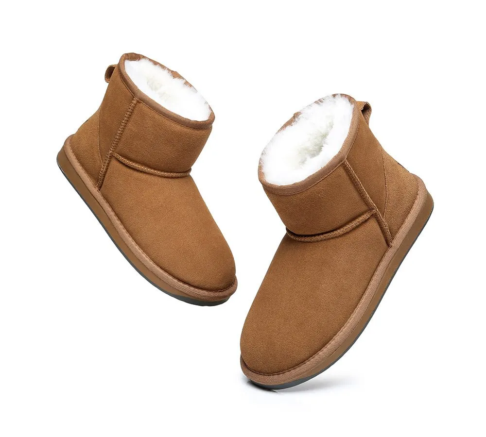 Unisex Double Faced Sheepskin Mini Classic Boots