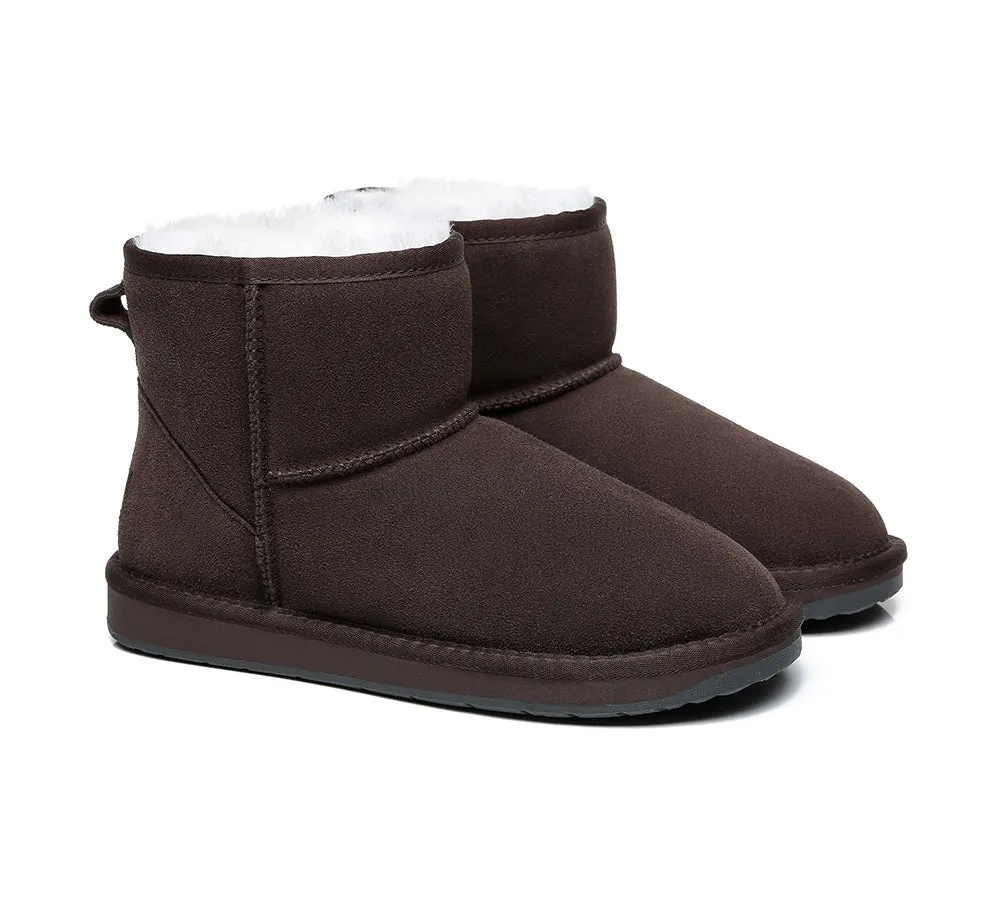 Unisex Double Faced Sheepskin Mini Classic Boots