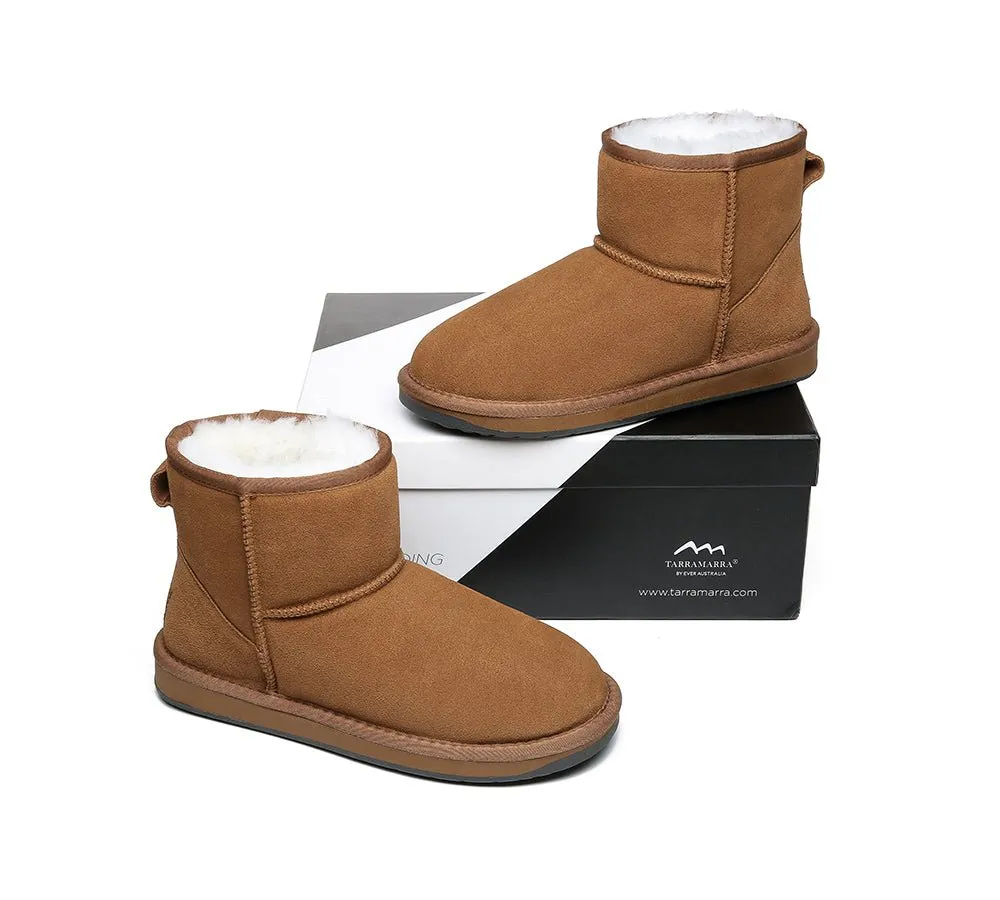 Unisex Double Faced Sheepskin Mini Classic Boots