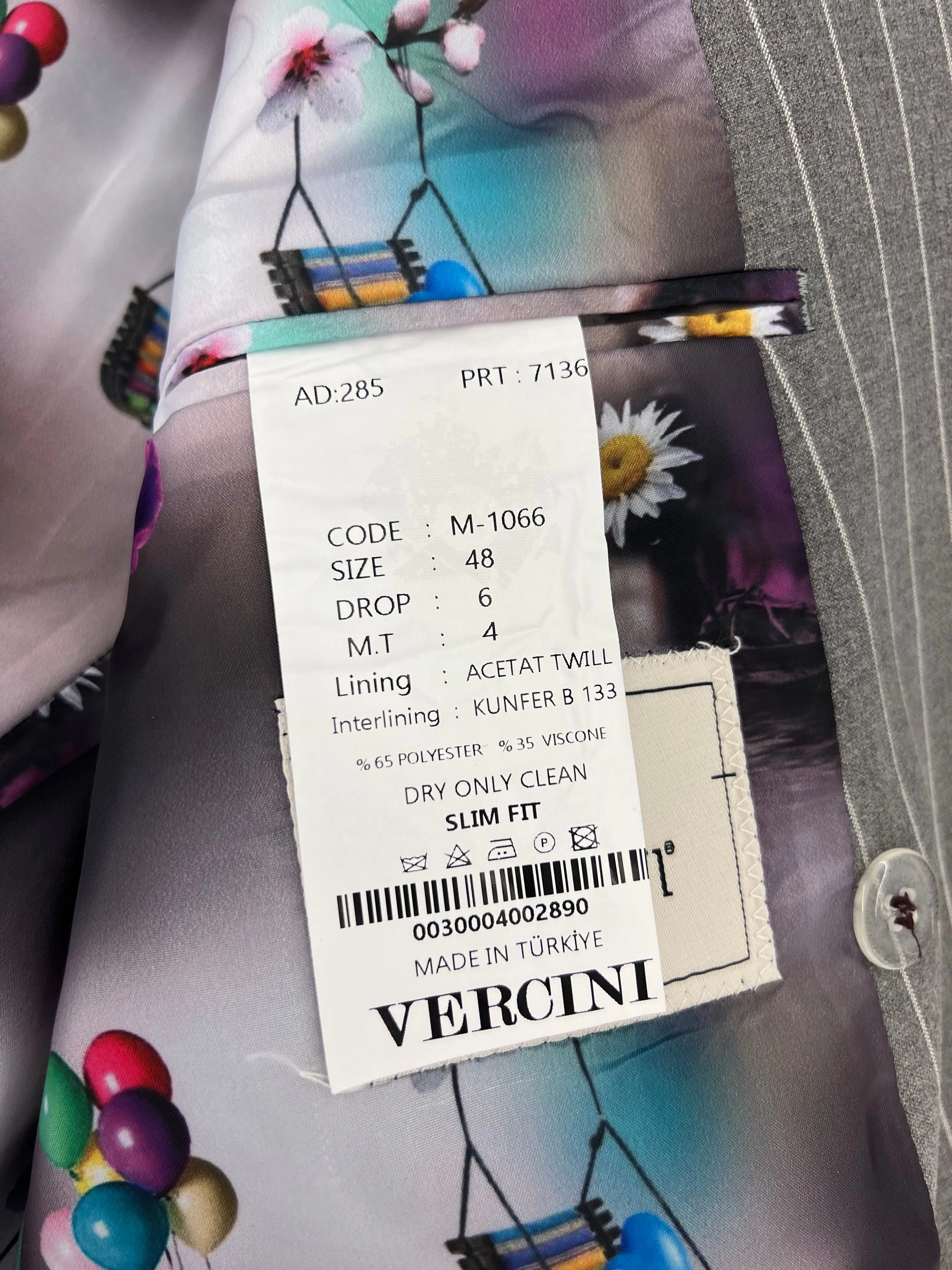 Vercini Double Breasted Suit