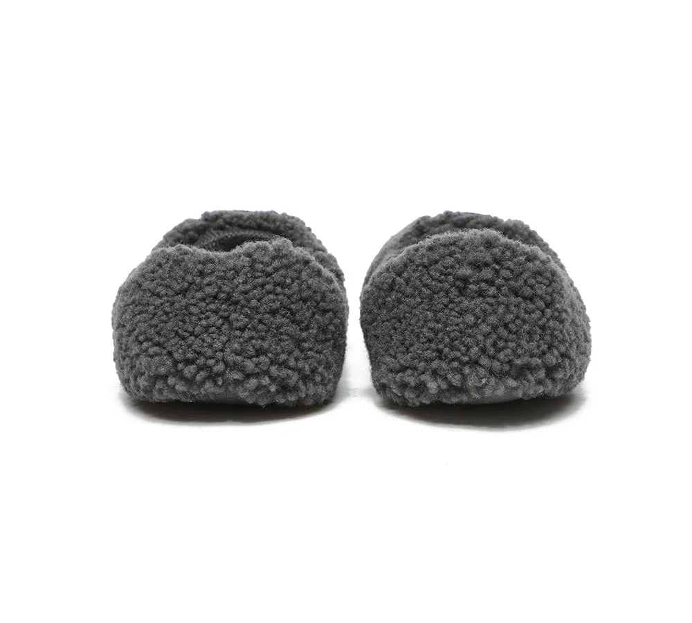 Women Curly Wool Slippers Lucina