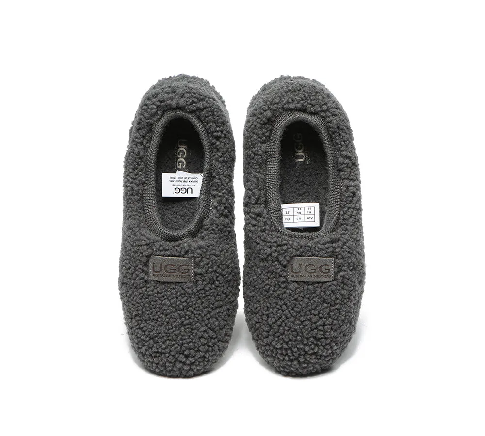 Women Curly Wool Slippers Lucina