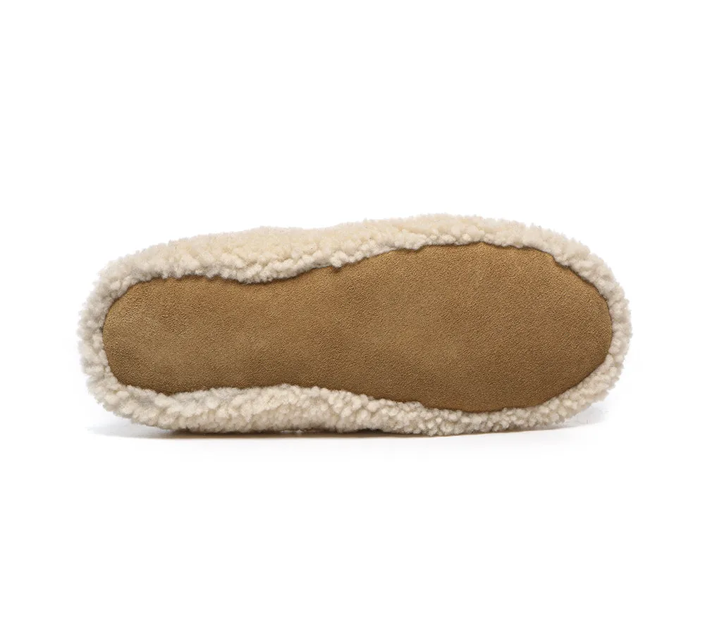 Women Curly Wool Slippers Lucina