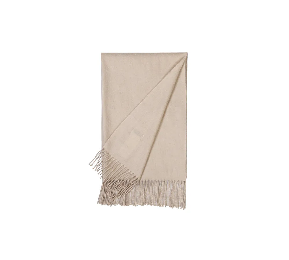 Wool Blend Nonnie Plain Scarf