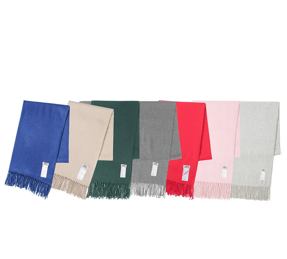 Wool Blend Nonnie Plain Scarf