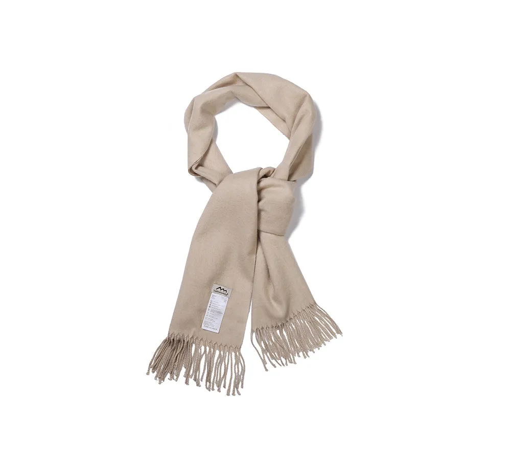 Wool Blend Nonnie Plain Scarf