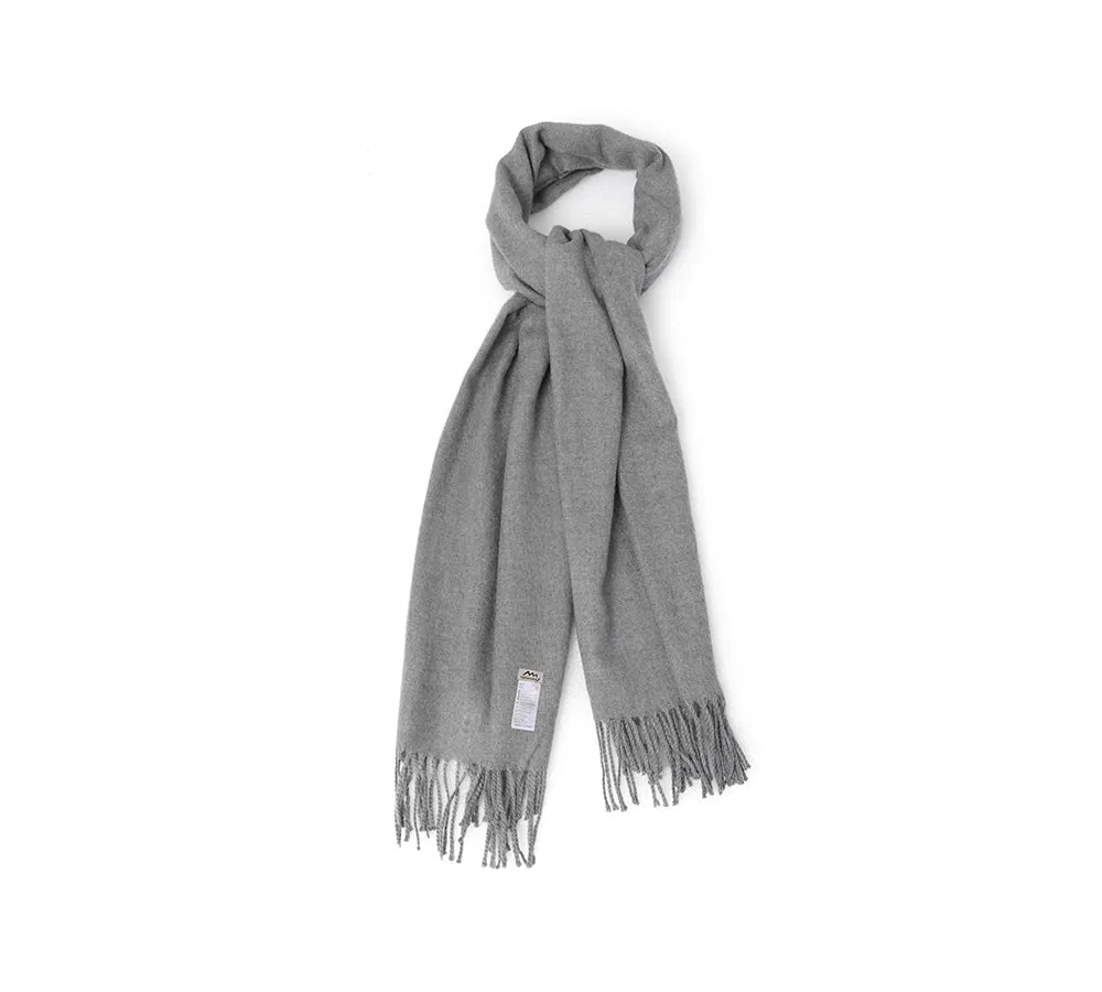 Wool Blend Nonnie Plain Scarf