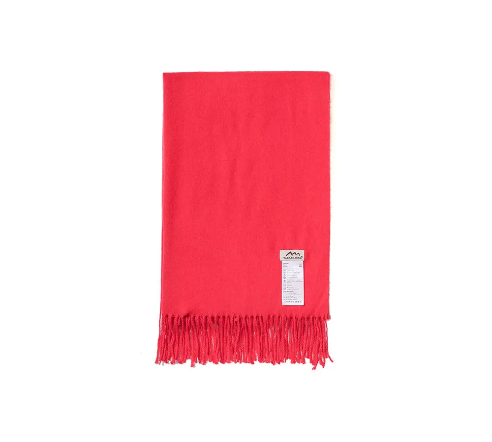 Wool Blend Nonnie Plain Scarf