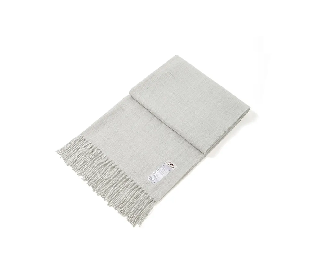 Wool Blend Nonnie Plain Scarf