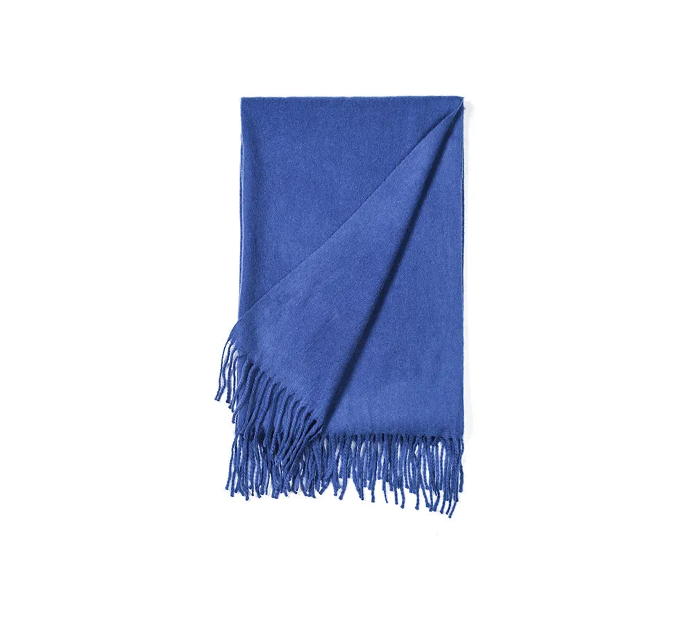 Wool Blend Nonnie Plain Scarf